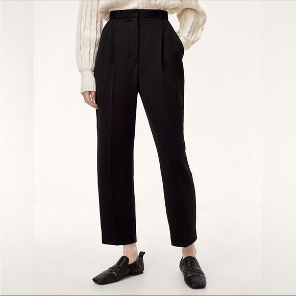 Wilfred Pants - Aritzia Wilfred Essie Pant in Black Sz 10
